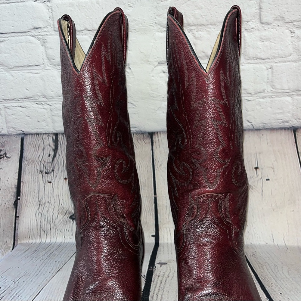 ✅SOLD✅ Dan Post Western Leather Cowboy Boots - Picture 13 of 17